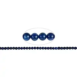 140630100724 Rang de collier boules, Disthène (stab.) AAA, 08mm | Marco Schreier