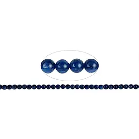 Strang Kugeln, Disthen (stab.) AAA, 08mm | GH Edelsteine, Heilsteine & Schmuck