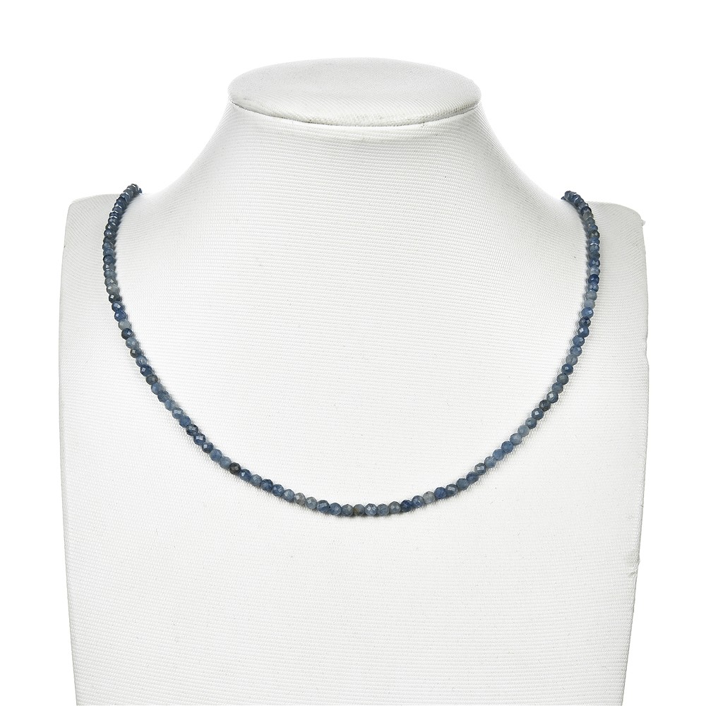 String Beads, Kyanite blue (stab.), 03mm, faceted | Marco Schreier