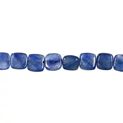 140630202921 Rounded cuboid strand, Kyanite (blue, dark), 06 x 06mm | Marco Schreier
