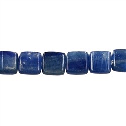 140630203721 Rettangolo piatto, Cianite (blu) AA, 08 x 08 mm | Marco Schreier