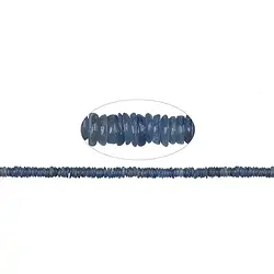 140630308421 Filo di bottoni, Cianite (blu) AA, 02-03 x 05 mm | Marco Schreier