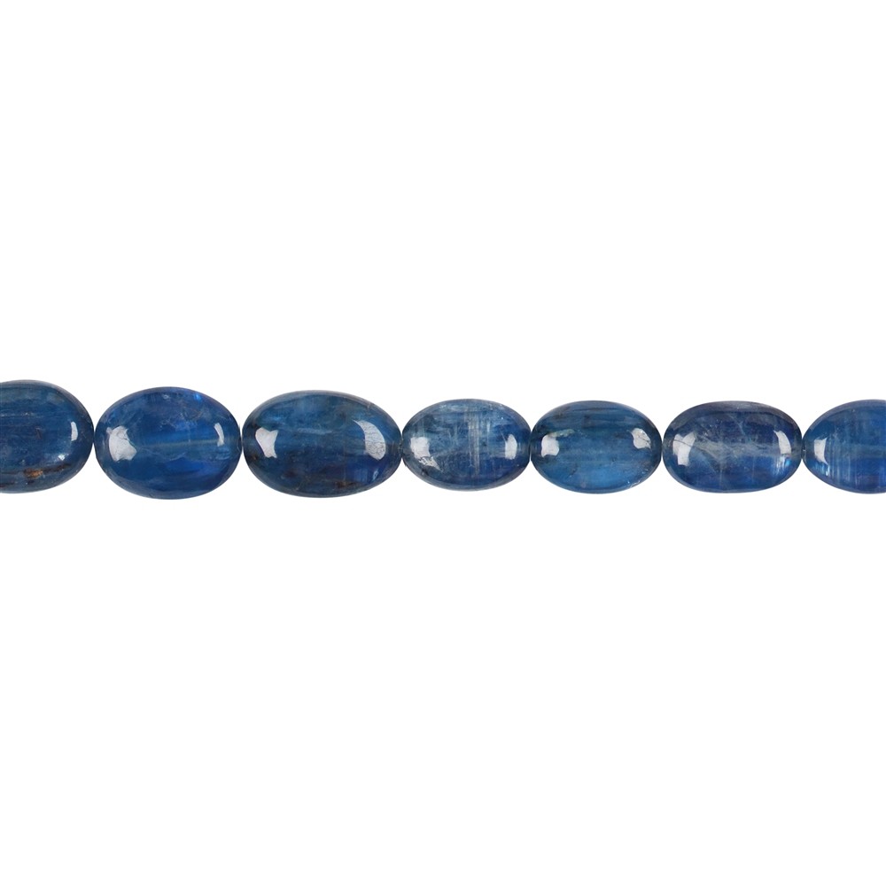 Lens strand, Kyanite extra (stab.), 05-08 x 07-13mm, with gradient | Marco Schreier