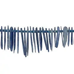 140630623110 Rang de colliers, Disthène (bleue), mat, 15 - 40mm | Marco Schreier