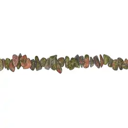 140690622920 Strand splitter, Unakite, 02-03 x 06-08mm (3 pcs./ PU) | Marco Schreier