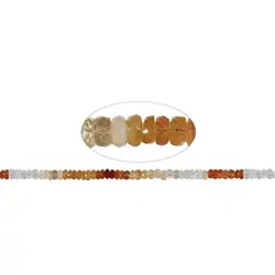 140710324422 Strang Button, Feueropal, 02-03 x 05-06mm, facettiert | Marco Schreier