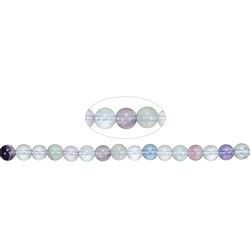 140720100520 String Beads, Fluorite, 06mm | wholesale supplier gems, healing stones &amp; jewelry