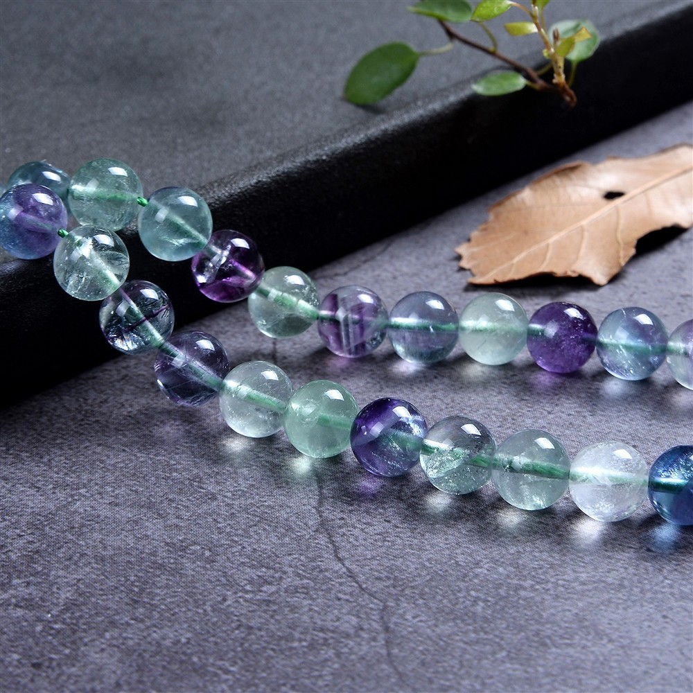 Strang Kugeln, Fluorit, 08mm (39cm) | Schreier Edelsteine, Heilsteine & Schmuck