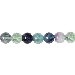 140720100920 Filo di perline, fluorite, 10 mm (38-39 cm) | grossista gemme e pietre curative