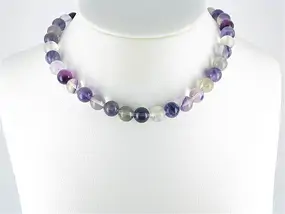 String Beads, Fluorite B, 10mm | minerals trade - gems, healing stones & jewelry