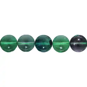 Filo di perline, Fluorite (colorata), 12mm | grossista gemme e pietre curative