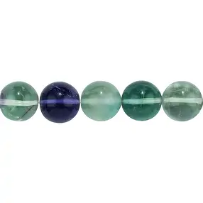 Rang de collier boules, Fluorite, 16mm | Marco Schreier