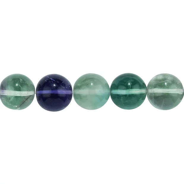 Rang de collier boules, Fluorite, 16mm | Marco Schreier