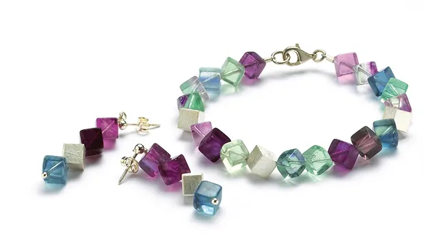 cubo a filo, fluorite, 04 mm | gemme, pietre curative e gioielli all'ingrosso