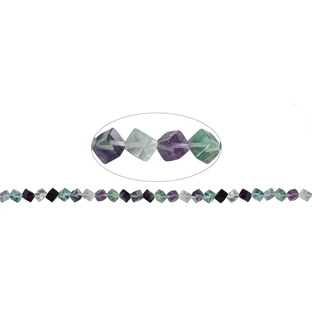 Rang de colliers, Fluorite, 06mm | Marco Schreier