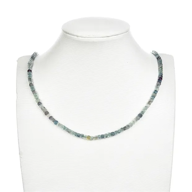 Rang de collier, Fluorite, 04mm, à facettes | Marco Schreier