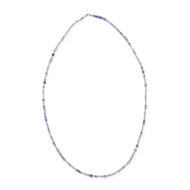 Strand cube, fluorite, faceted, 02 x 02 x 02mm (39cm) | Marco Schreier