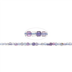 140720210224 Cubo en filamento, fluorita, facetado, 02 x 02 x 02mm (39cm) | Marco Schreier