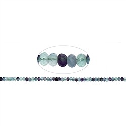 140720316720 Filo di bottoni, fluorite, sfaccettato, 04 x 06 mm | Marco Schreier