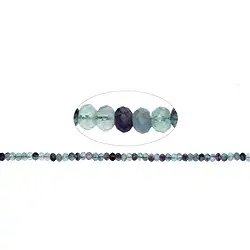 140720316720 Rang de colliers, Fluorite, à facettes, 04 x 06mm | Marco Schreier