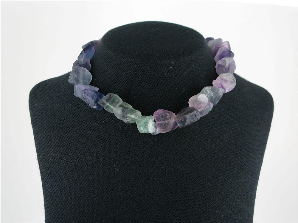 Tiras de pepitas, fluorita en bruto, 20mm | Marco Schreier