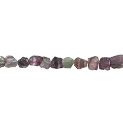 140720612100 Strang Nuggets, Fluorit roh, 20mm | Großhändler Edelsteine, Heilsteine & Schmuck