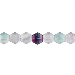140721440220 Filo a nido d'ape, fluorite, 12 x 14 mm | grossista gemme e pietre curative