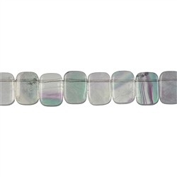 140721440920 Strang Rechteck, Fluorit, 10 x 15mm | Schreier Edelsteine, Heilsteine &amp; Schmuck