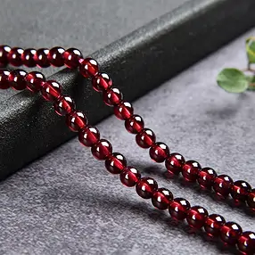 String Beads, Garnet A, 04-05mm | wholesaler gems, healing stones & jewelry