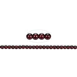 140820100321 String Beads, Garnet A, 04-05mm | wholesaler gems, healing stones &amp; jewelry