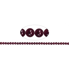 Cuentas preciosas, granate, 06mm | Marco Schreier