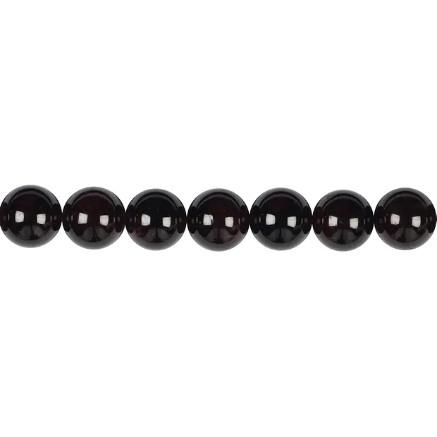 String Beads, Garnet A, 10mm | wholesale supplier gems, healing stones & jewelry