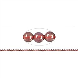 140820108222 String Beads, Garnet A&#x2B;/A, 01,75mm | wholesaler gems, healing stones &amp; jewelry