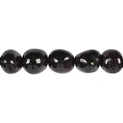 140820601620 Strang Nuggets, Granat, 12-15 x 10-12mm (39cm) | Marco Schreier