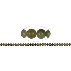 140830100520 Cuentas preciosas, granate verde (Grossular), 06mm | Marco Schreier