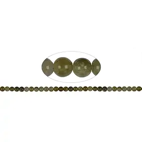 String Beads, Garnet (Grossular), 06mm | Schreier gems, healing stones & jewelry
