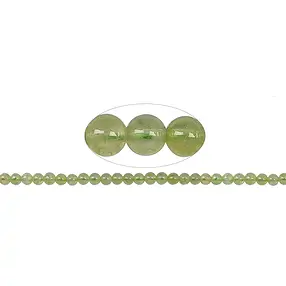 String Beads, Garnet (Grossular) A, 06mm | wholesaler gems & healing stones