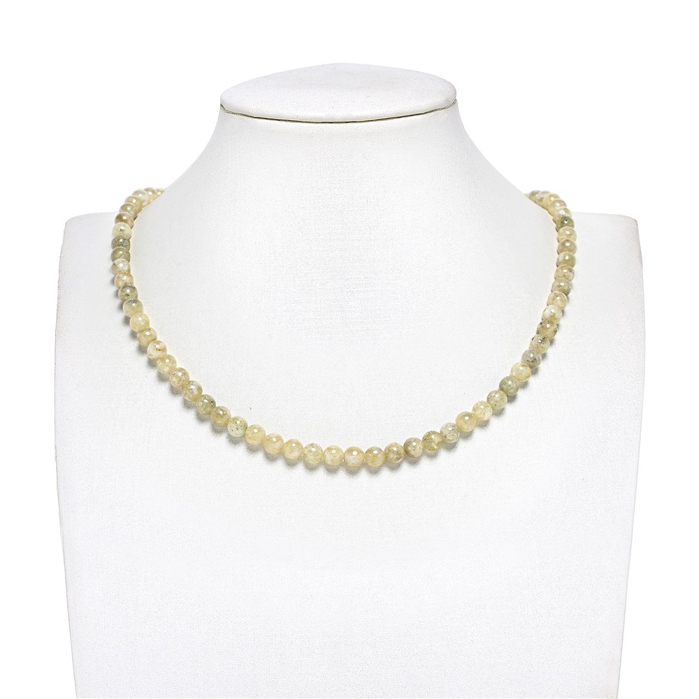 String Beads, Garnet (yellow) A, 06mm | wholesale gems, healing stones & jewelry