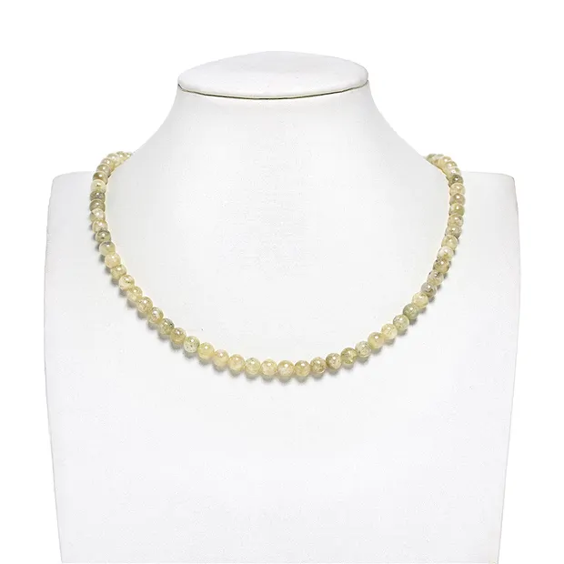 Strang Kugeln, Granat (gelb) A, 06mm | Schreier Edelsteine, Heilsteine & Schmuck