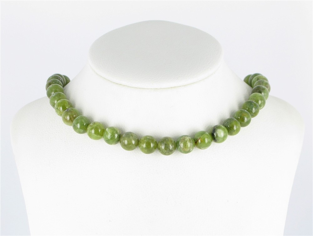 Strang Kugeln, Granat grün (Grossular), 10mm | Edelsteine, Heilsteine & Schmuck