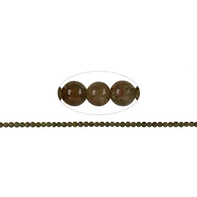 Strang Kugeln, Granat (Grossular), 04 - 05mm (39cm) | Marco Schreier