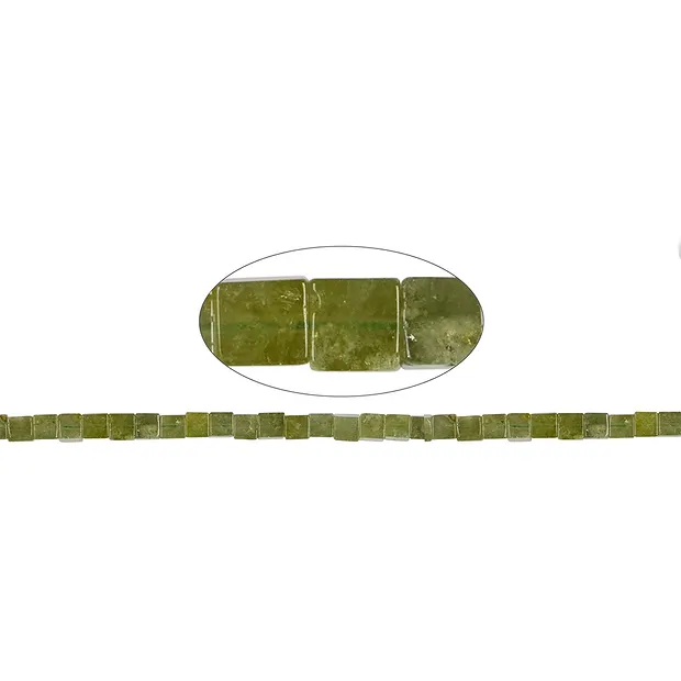 Rang de collier, Grenat verte (Grossulaire), 06mm (39cm) | Marco Schreier