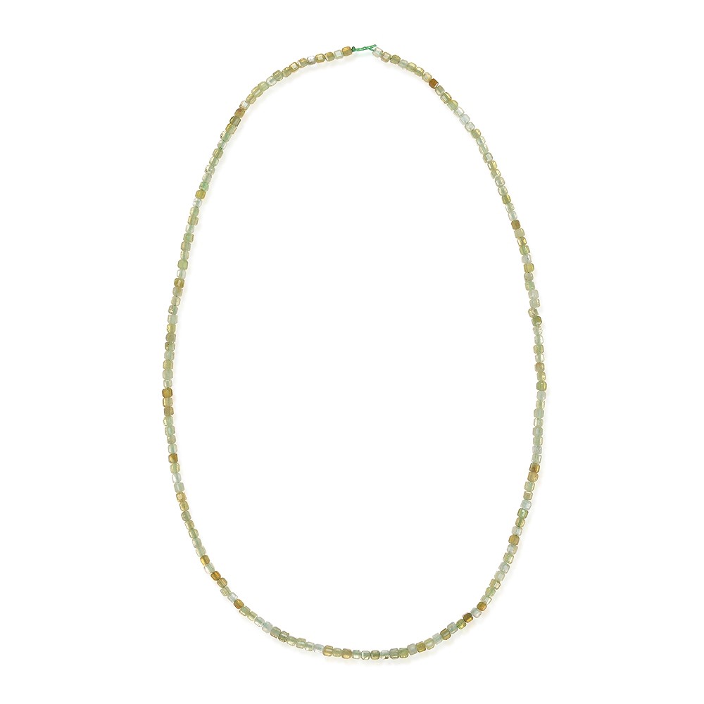 Rang de collier, Grenat vert (Grossulaire), à facettes, 02 x 02x x 02mm (39cm) | Marco Schreier