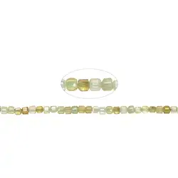 140830210221 Rang de collier, Grenat vert (Grossulaire), à facettes, 02 x 02x x 02mm (39cm) | Marco Schreier