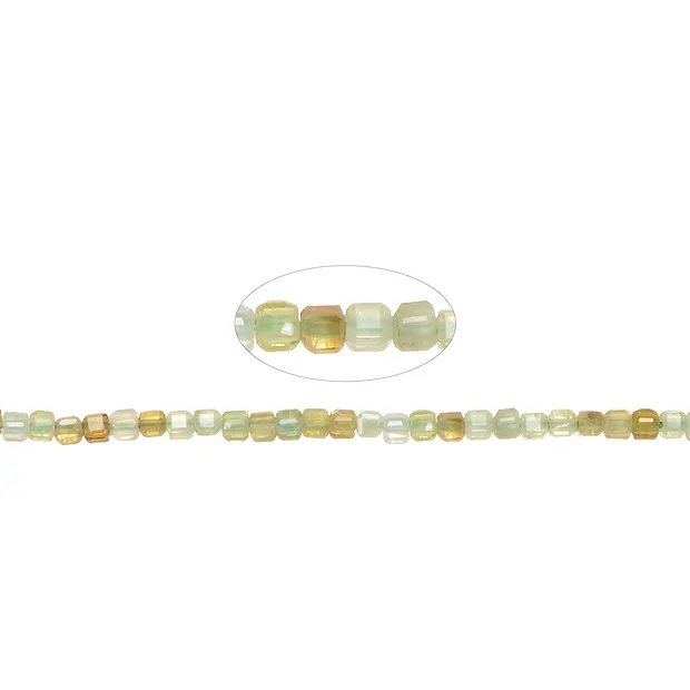 Rang de collier, Grenat vert (Grossulaire), à facettes, 02 x 02x x 02mm (39cm) | Marco Schreier