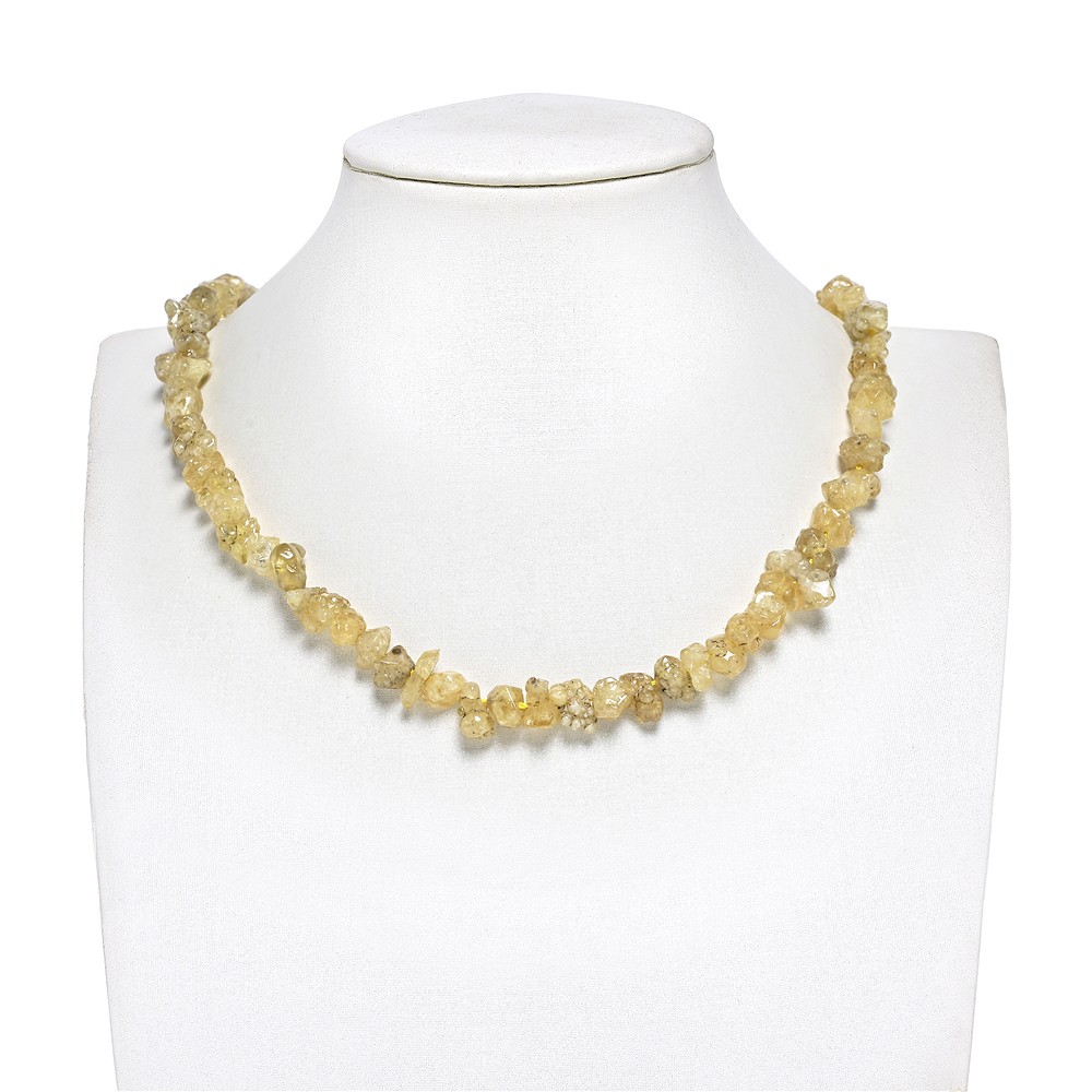 Strand of nuggets, garnet (yellow), 06-08 x 07-09mm (39cm) | Marco Schreier