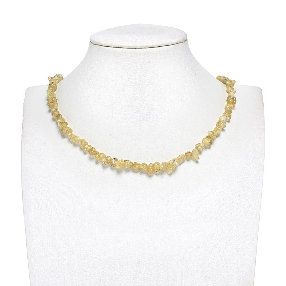 Filo di pepite, granato (giallo), 05 - 06 mm (39 cm) | Marco Schreier