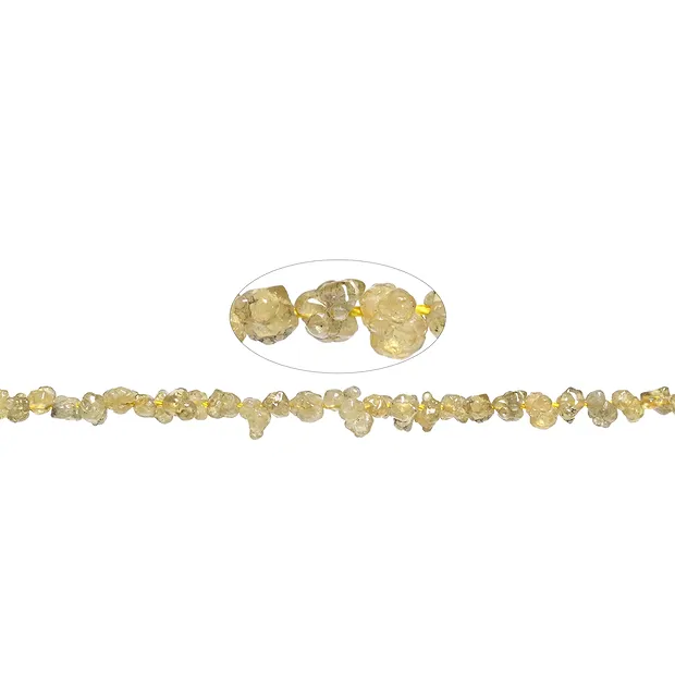 Strang Nuggets, Granat (gelb), 05 - 06mm (39cm) | Marco Schreier