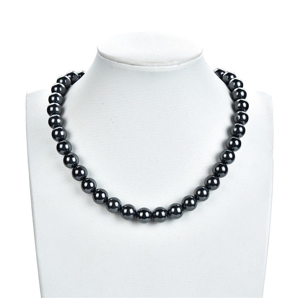 String Beads, Hematite (natural), 10mm | Schreier gems, healing stones & jewelry