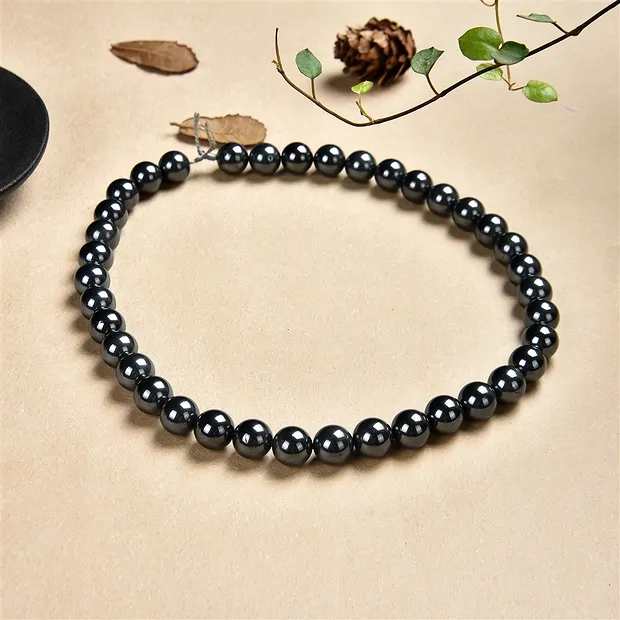 String Beads, Hematite (natural), 10mm | Schreier gems, healing stones & jewelry